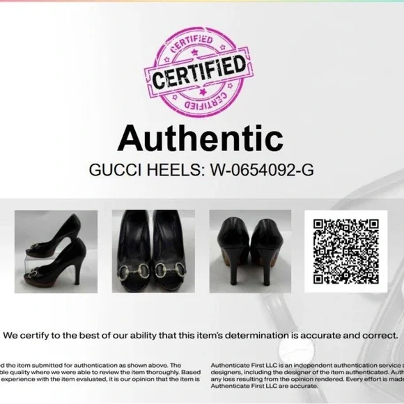 Gucci Horsebit Leather Platform Heels With COA - Picture 6 of 6